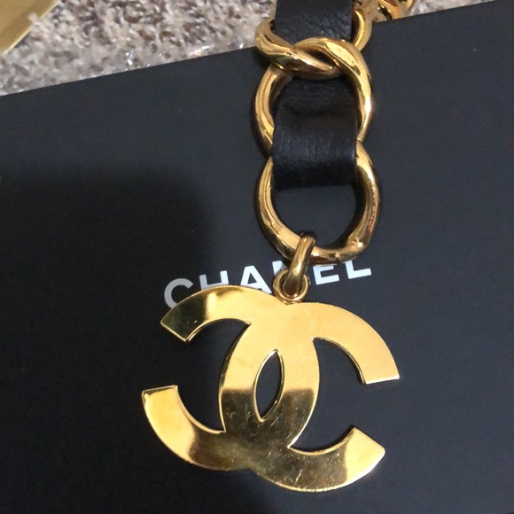 Vintage Chanel 93P large letter logo runway belt 🔥🔥🔥🔥 - Picture 7 of 14
